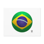 Brazil - Verde Amarela Football Postcards