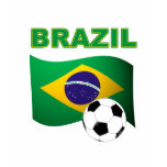 Brazil World Cup T-Shirt Flag