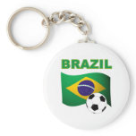Brazil World Cup T-Shirt Flag Key Chain