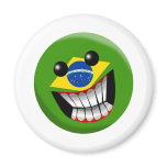 Brazilia Smiley Refrigerator Magnets