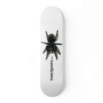 Brazilian Black Board - white Custom Skate Board