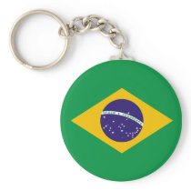 Brazilian flag key chains
