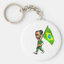 Brazilian Girl Key Chains