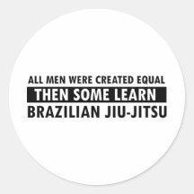 Brazilian Jiu Jitsu designs Stickers