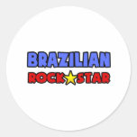 Brazilian Rock Star Sticker