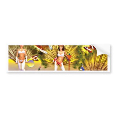 Brazilian Samba Bumper Stickers by leon4224