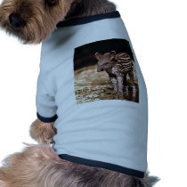 Brazilian Tapir, young calf beside river Doggie T-shirt