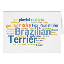 Brazilian Terrier Card