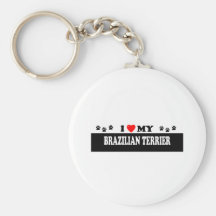 BRAZILIAN TERRIER KEYCHAINS