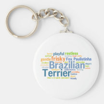 Brazilian Terrier Keychains