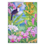 Brazilian Toucan in the Amazon Greeting Card