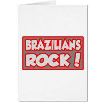 Brazilians Rock! Cards
