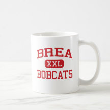 Brea - Bobcats - Junior - Brea California Coffee Mugs