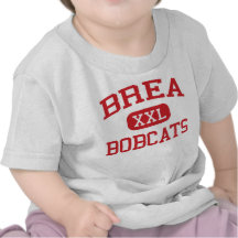 Brea - Bobcats - Junior - Brea California Tee Shirts