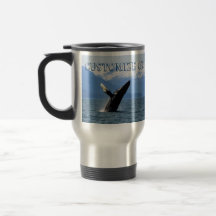 Breaching Humpback; Customisable Mugs
