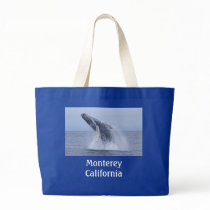 Breaching Humpback Whale Calf Tote Bag
