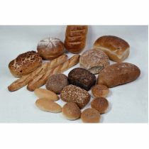 Bread assortment photo cutouts