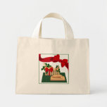 Bread Basket Christmas Tote Bag Gift Wrap