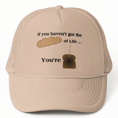 Bread of Life  Cap Hat by RealPotential