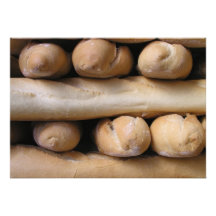 Bread sticks personalized announcements