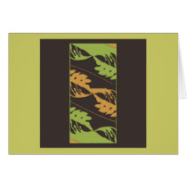 Breadfruit Leaf (Brdr) Card