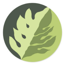 Breadfruit Leaf Stickers