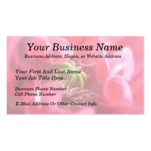 Breadseed Poppy - Papaver Somniferum Business Card Templates
