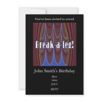 Break-a-leg!