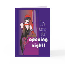 Break a Leg on Opening Night, Flapper Cards