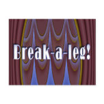 Break-a-leg! postcards
