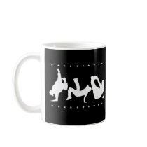 Break dance Black Coffee Mug