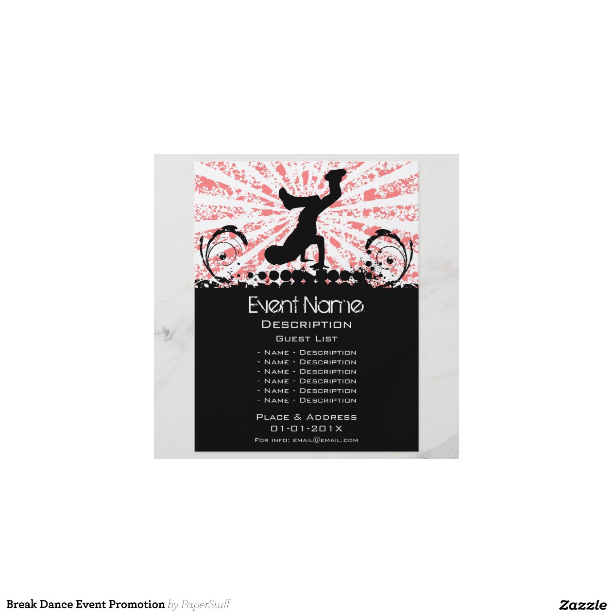 event promotion flyer