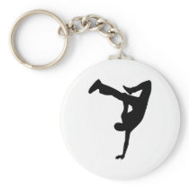 Break dance key chain