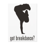 Break Dance Postcard
