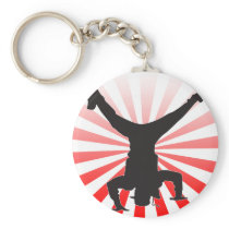 break dancing explosion key chains