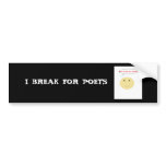 Break For Poets bumper stickers