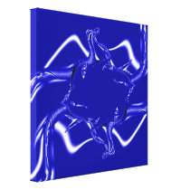 Break Fractal Canvas Print