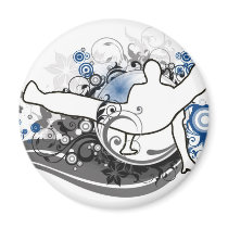Break Something Fridge Magnet