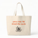 break the cycle tote bag