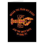 Break the Head Crawfish Card