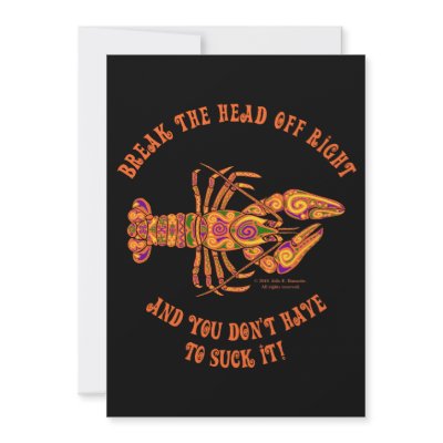 Break the Head Crawfish Invitation by aazari