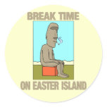 Break time on Easter Island