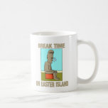 Break time on Easter Island mugs