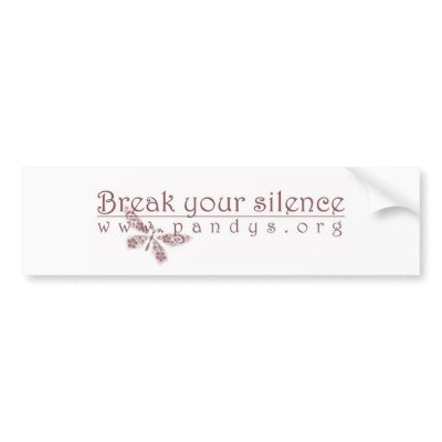 Break Your Silence bumper sticker by pandys