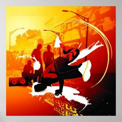 Breakdance Poster by ImGEEE