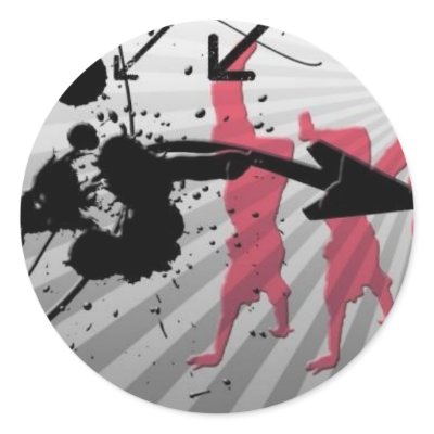 Breakdance with arrows sticker by bgirl_cc_smurf