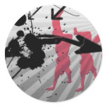Breakdance with arrows stickers