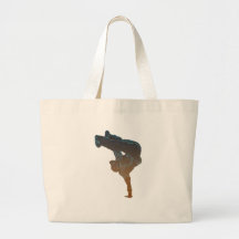 Breakdancer Canvas Bags