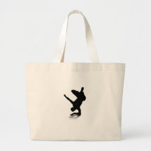 Breakdancer (on elbow) canvas bag
