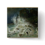 Breakers off Granville Point in the Channel Button